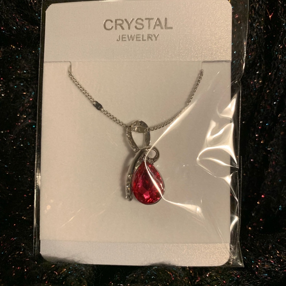 💜 Crystal fashion necklace